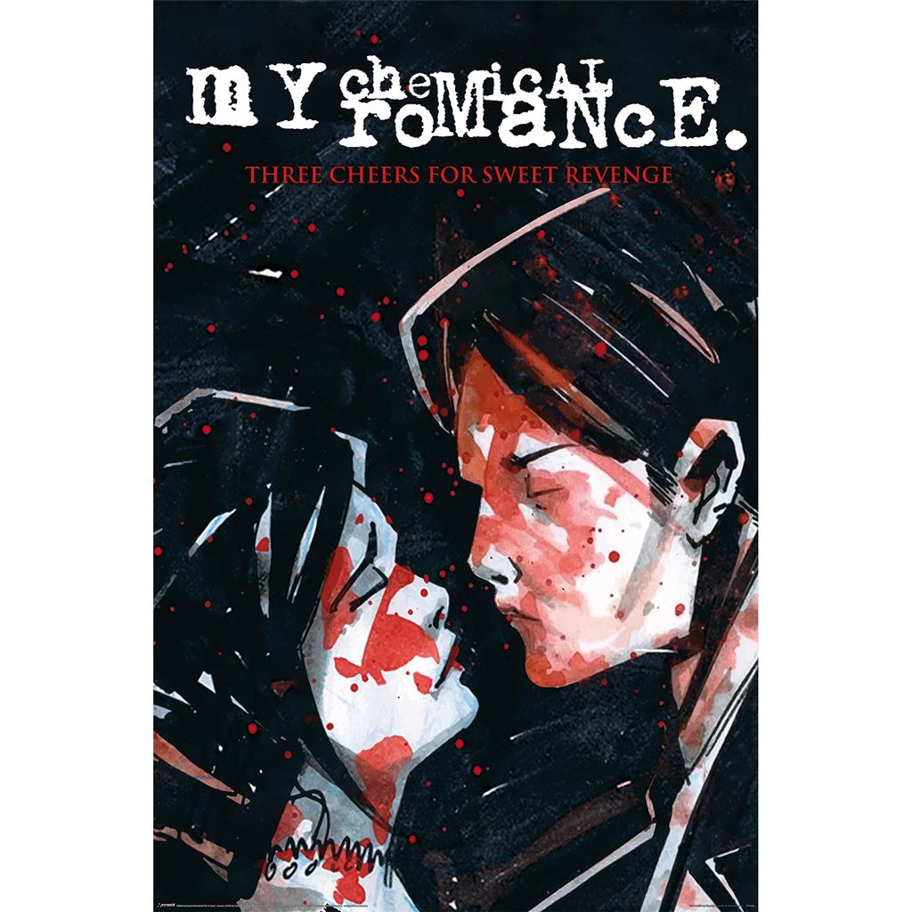 MY CHEMICAL ROMANCE THREE CHEERS FOR SWEET REVENGE MAXI POSTER Toy Hut MY CHEMICAL ROMANCE THREE CHEERS FOR SWEET REVENGE MAXI POSTER Toy Hut