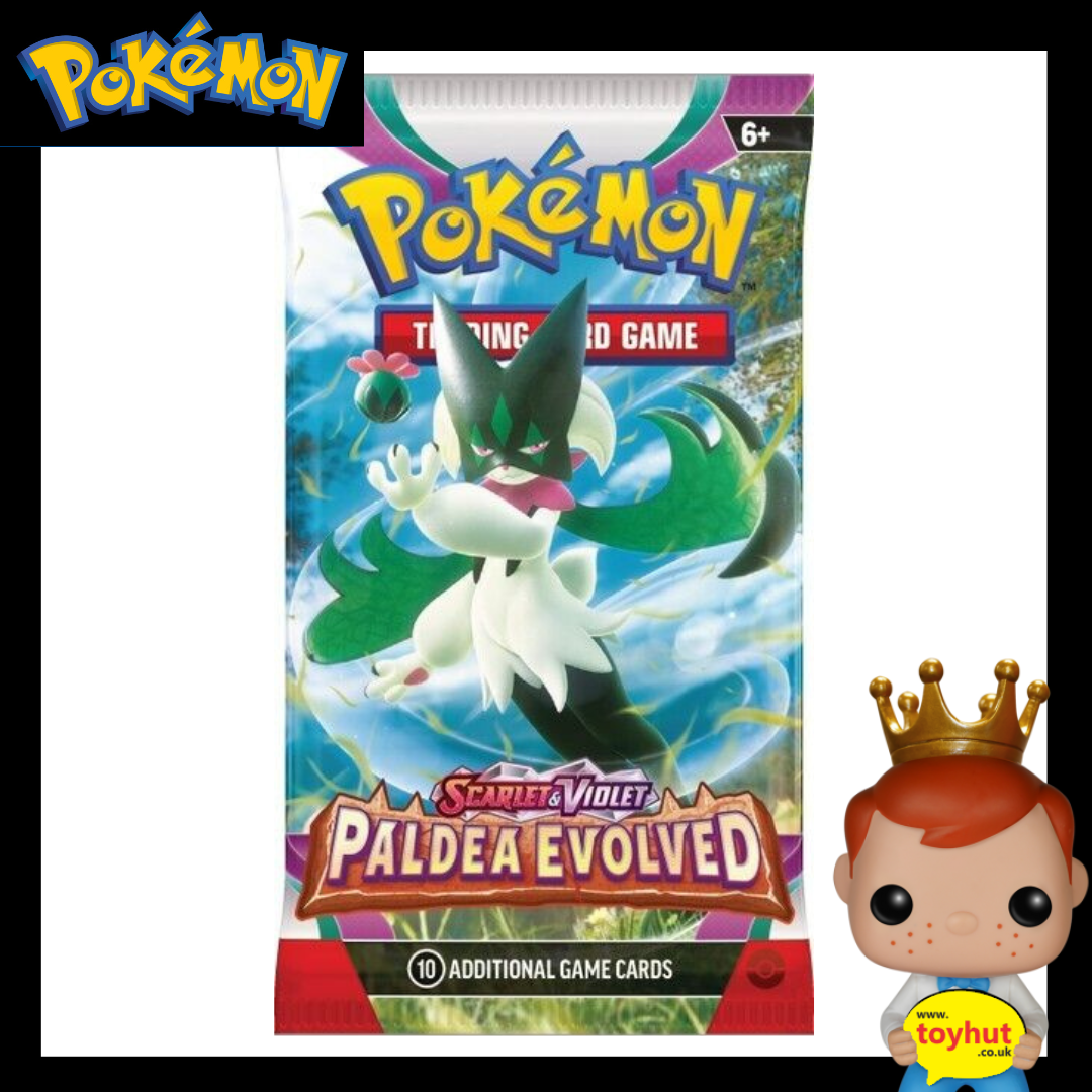 Pokmon Paldea Evolved Booster pack Toy Hut Pokmon Paldea Evolved Booster pack Toy Hut