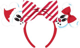 Loungefly Mickey & Minnie Snowman Ears