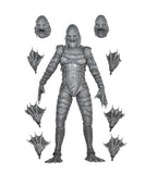 NECA  Ultimate 7" Scale Action Figure Universal Monsters Creature from the Black Lagoon (B/W)