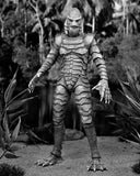 NECA  Ultimate 7" Scale Action Figure Universal Monsters Creature from the Black Lagoon (B/W)