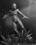 NECA  Ultimate 7" Scale Action Figure Universal Monsters Creature from the Black Lagoon (B/W)