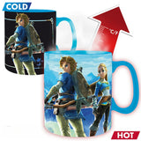 The Legend of Zelda Breath the Wild 460ml Heat Change Mug