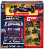 1:43 F1 RED BULL RACING RB20 2024 PIT PASS DIORAMA PEREZ