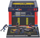 1:43 F1 RED BULL RACING RB20 2024 PIT PASS DIORAMA PEREZ