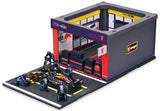 1:43 F1 RED BULL RACING RB20 2024 PIT PASS DIORAMA VERSTAPPE