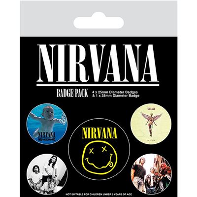 NIRVANA (ICONIC) BADGE PACK