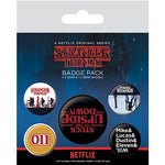 STRANGER THINGS (UPSIDE DOWN) BADGE PACK