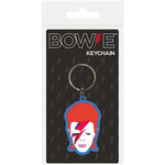 DAVID BOWIE (ALADDIN SANE) PVC KEYCHAIN