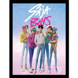 K-POP DEMON HUNTERS (SAJA BOYS) COLLECTOR PRINT