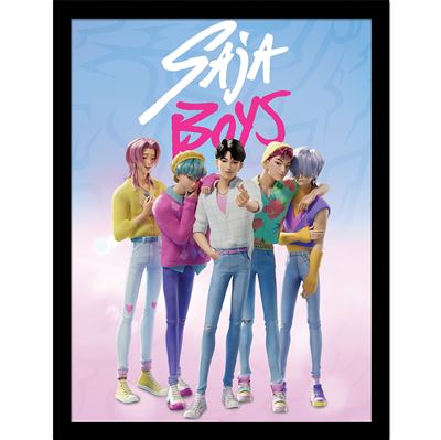 K-POP DEMON HUNTERS (SAJA BOYS) COLLECTOR PRINT