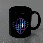 K-POP DEMON HUNTERS (HUNTRIX LOGO) BLACK POD MUG