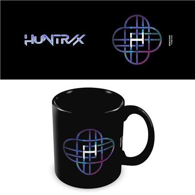 K-POP DEMON HUNTERS (HUNTRIX LOGO) BLACK POD MUG