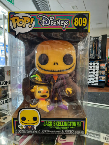 10" Blacklight Funko Jack & Zero