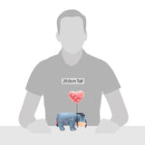 Eeyore with a Heart Balloon Figurine