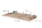 Fast & Furious Nano Vehicle Train Scene Diorama