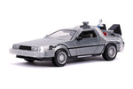 Back To The Future Time Machine 1:24 Scale Die Cast Vehicle