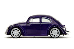 Wednesday Volkswagen Beetle with Figure 1:24 Scale Die Cast Vehicle