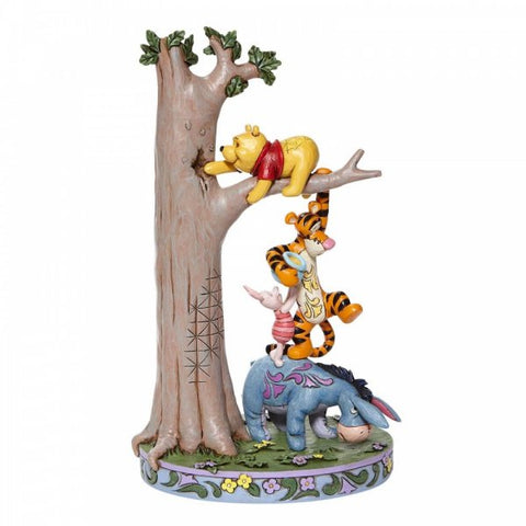 Hundred Acre Caper - Tree with Pooh and Friends Figurine