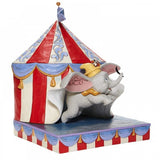 Over the Big Top - Dumbo Circus out of Tent Figurine