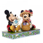 Easter Artistry - Mickey and Minnie Easter Figurine