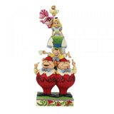 We're All Mad Here - Stacked Alice in Wonderland Figurine