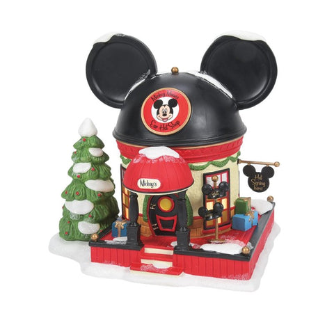 Mickey's Ear Hat Shop- Disney Village by D56