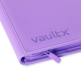 Vault X Zip Binder Just Purple 9-Pocket