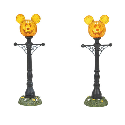 Mickey Mouse's Pumpkintown Street Lights - Disney Village by