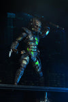 NECA 7" Scale Ultimate Action Figure Predator 2 City Hunter (Battle Damaged)