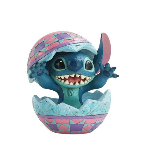 An Alien Hatched (Stitch in an Easter Egg Figurine)