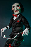 NECA  12" Action Figure With Sound Saw Billy The Puppet On Tricycle