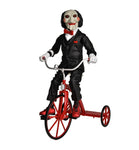 NECA  12" Action Figure With Sound Saw Billy The Puppet On Tricycle