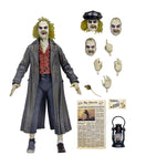 NECA 7" Scale Ultimate Action Figure Beetlejuice 1988 Tour Guide -The Bioexorcist Beetlejuice