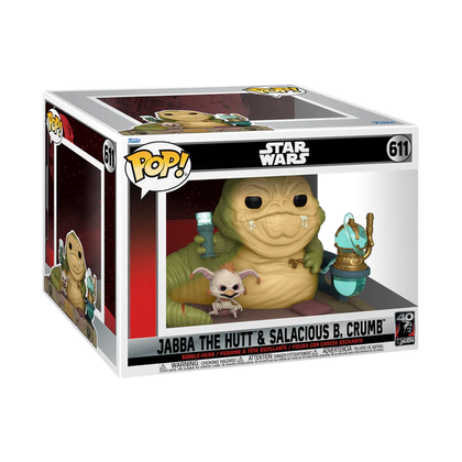 JABBA THE HUT AND SALACIOUS B. CRUMB - STAR WARS: RETURN OF THE JEDI