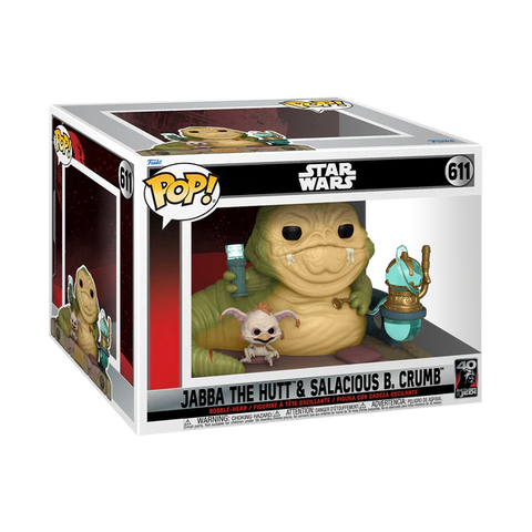 JABBA THE HUT AND SALACIOUS B. CRUMB - STAR WARS: RETURN OF THE JEDI