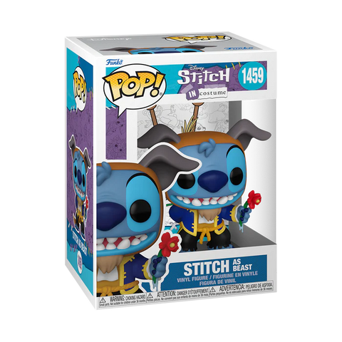 STITCH AS BEAST - STITCH IN COSTUME