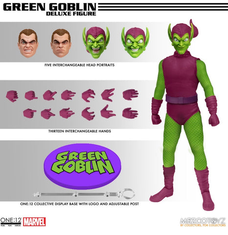 MEZCO  One:12 Collective Spiderman The Green Goblin
