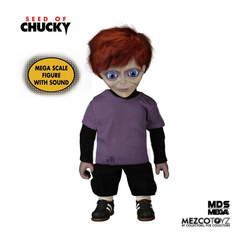 MEZCO  15" Megascale Figure with Sound Seed of Chucky Glen