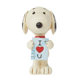 Snoopy I Love You Figurine - Peanuts by Jim Shore