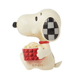 Snoopy Popcorn Figurine - Peanuts by Jim Shore