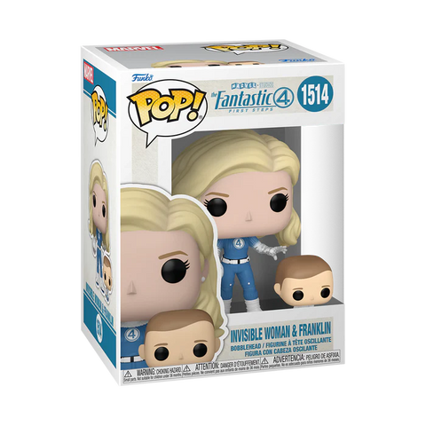 INVISIBLE WOMAN & FRANKLIN - THE FANTASTIC FOUR: FIRST STEPS