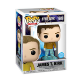 JAMES T. KIRK ON TRANSPORTER PLATFORM (GLITTER) - STAR TREK