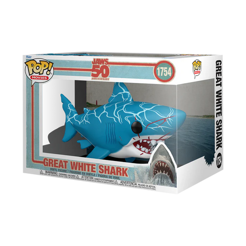 GREAT WHITE SHARK - JAWS: 50TH ANNIVERSARY POP! SUPER