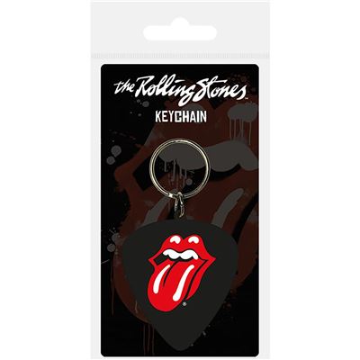THE ROLLING STONES (PLECTRUM) PVC KEYCHAIN