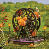 Pumpkintown Illuminated Ferris Wheel - Disney Village by D56