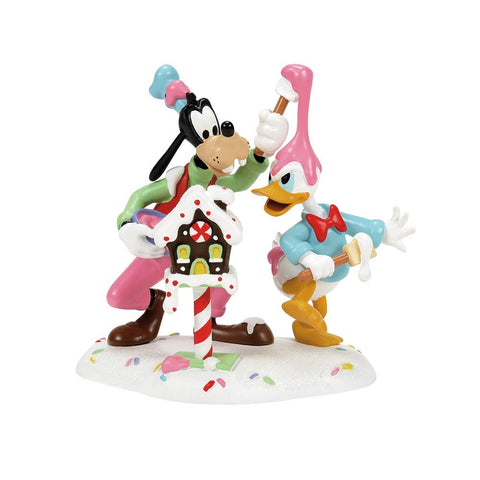 Donald and Goofy Make a Mess - Disney Village by D56