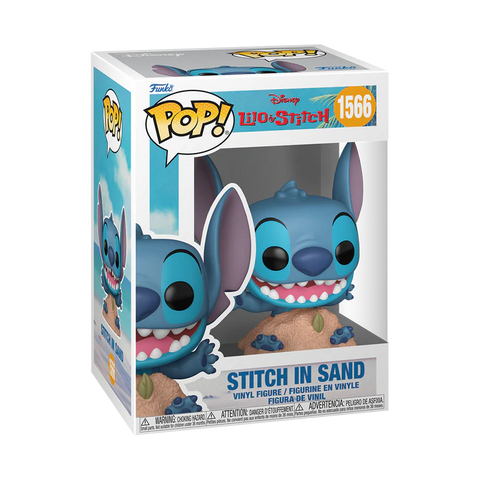STITCH IN SAND - LILO AND STITCH