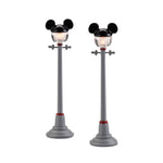 Mickey Mouse Street Lights - Disney Village by D56