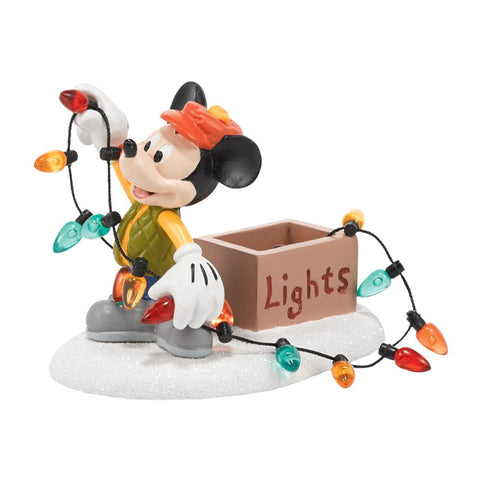 Mickey Lights Up Christmas - Disney Village by D56